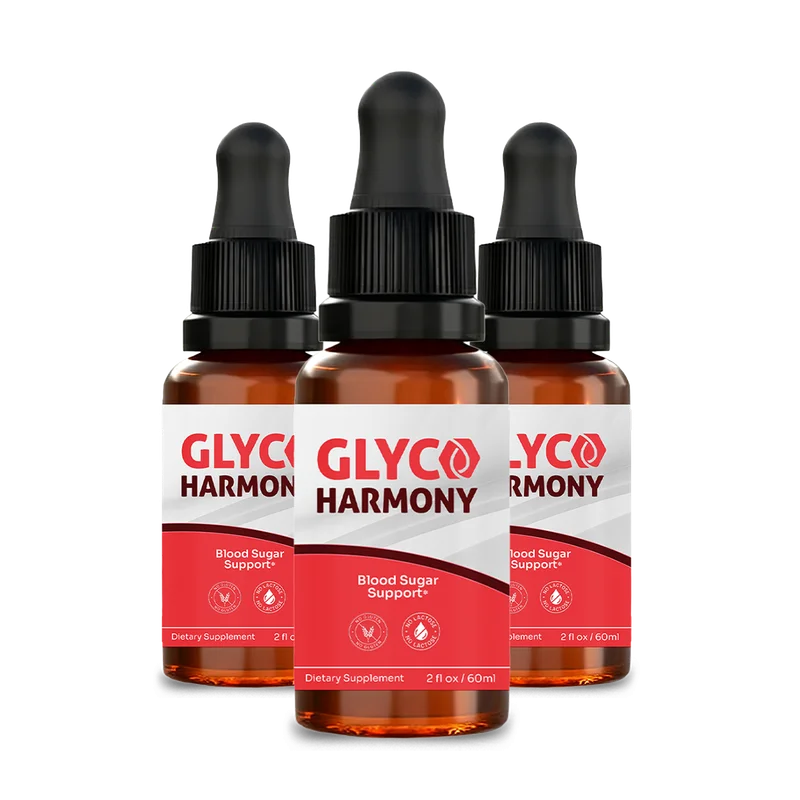 GlycoHarmony Blood Sugar Supplement Bottle (3 Bottle / 90 Day Pack)