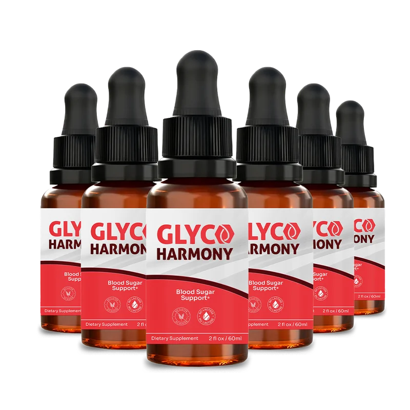 GlycoHarmony Blood Sugar Supplement Bottle (6 Bottle / 180 Day Pack)